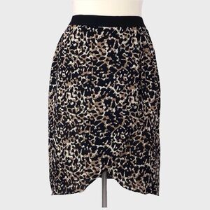 Dress Barn Leopard Print Skirt